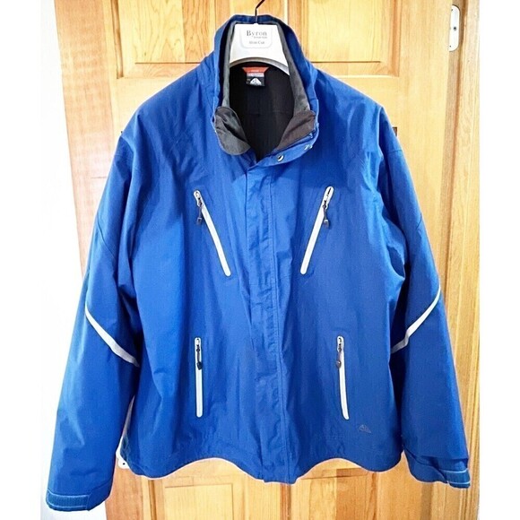 Nike ACG Therma Fit Jacket 3 Mens Sz XXL Blue Windbreaker Parka 3 in 1 Full Zip - Picture 1 of 14